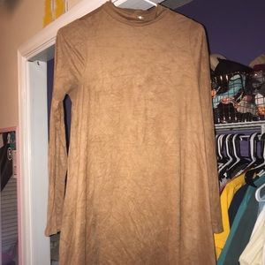 Suede Dress